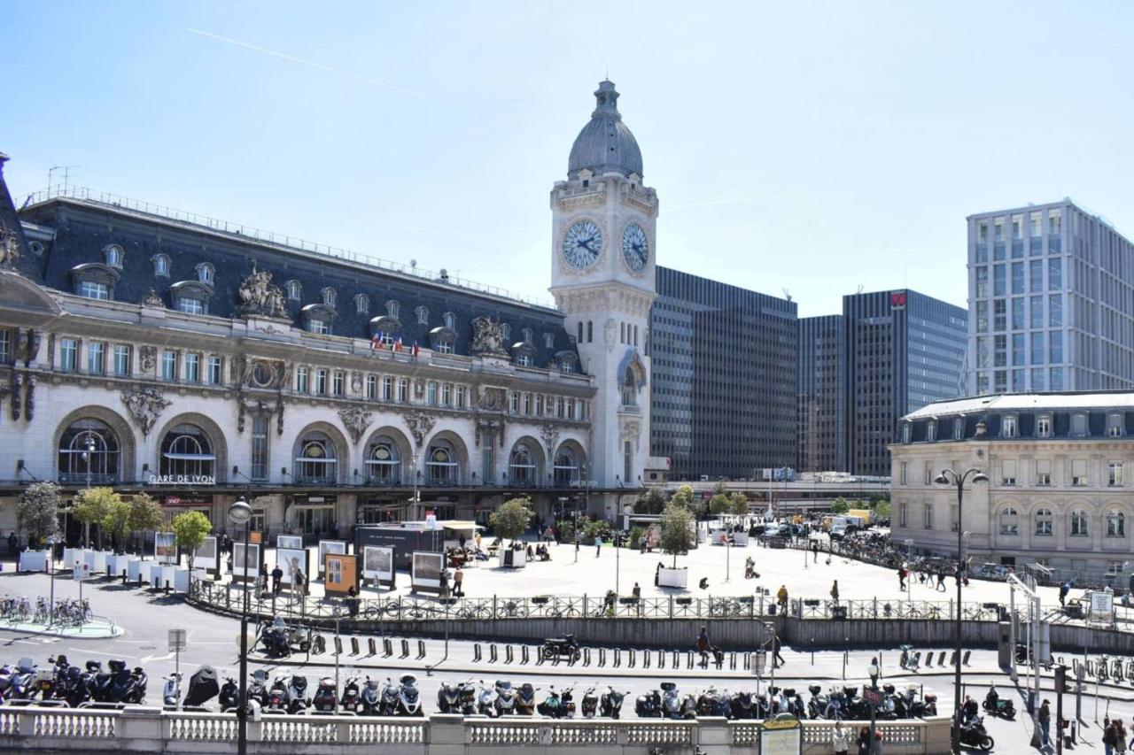 Apartment Charming 2 Bedroom With View Of Gare De Lyon